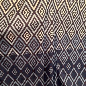 Mainstays Geometric Patterned shower curtain